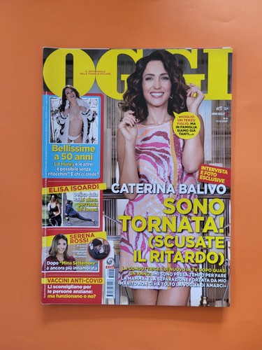 Oggi 2021 caterina - caterina, balivo
