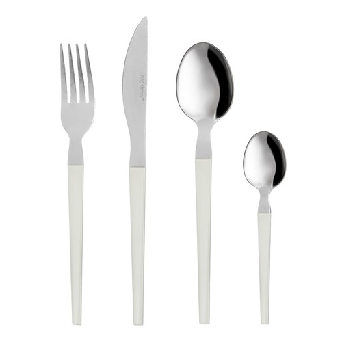 Set posate acciaio - posate,