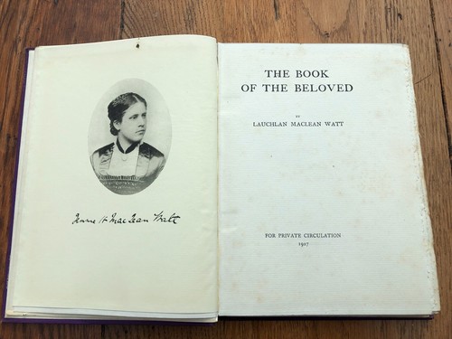 Book the beloved lauchlan - book, (